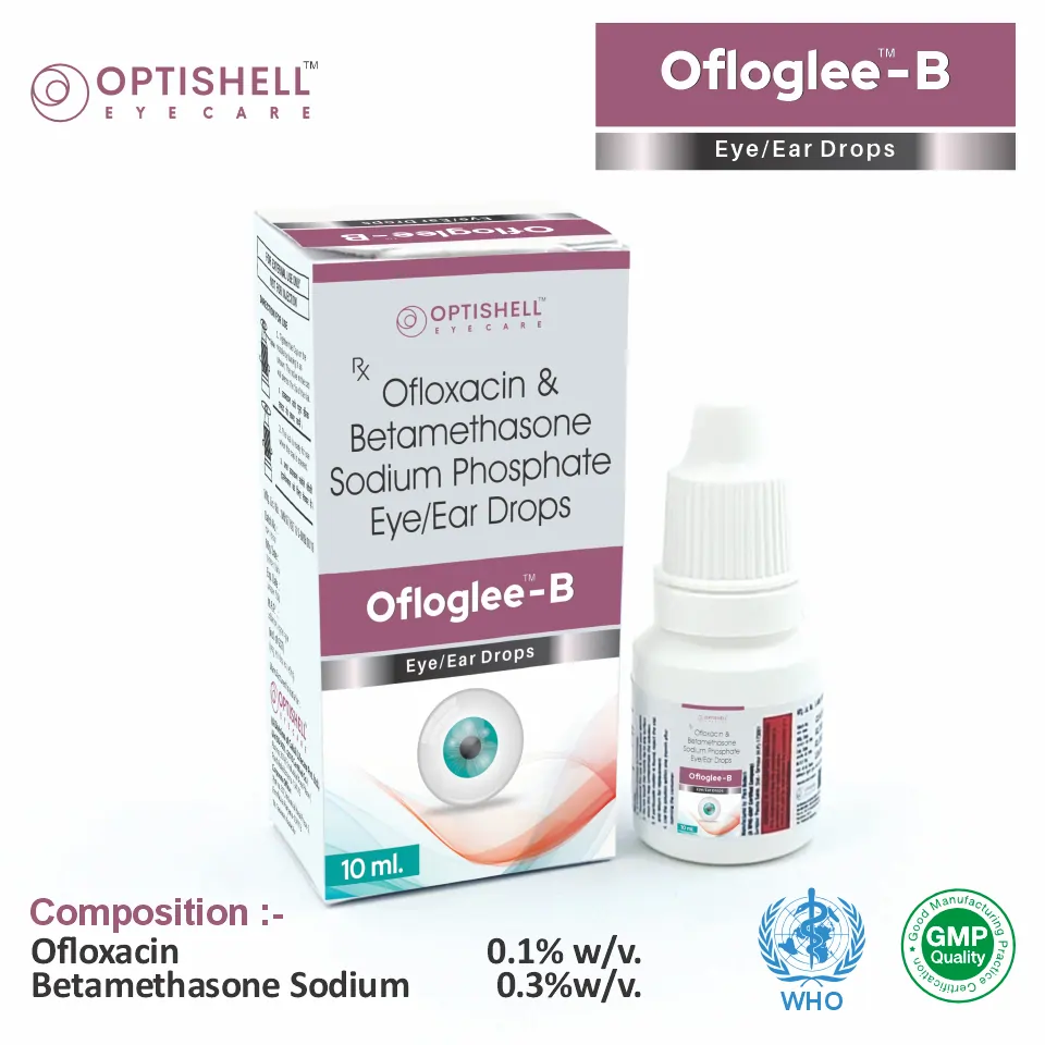 Ofloxacin 0.3% + Beclometasone 0.025% + Clotrimazole 1% Ear Drops PCD Franchise